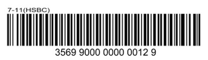 7-ELEVEN条形码图片