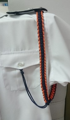 蓝橙色肩索图片